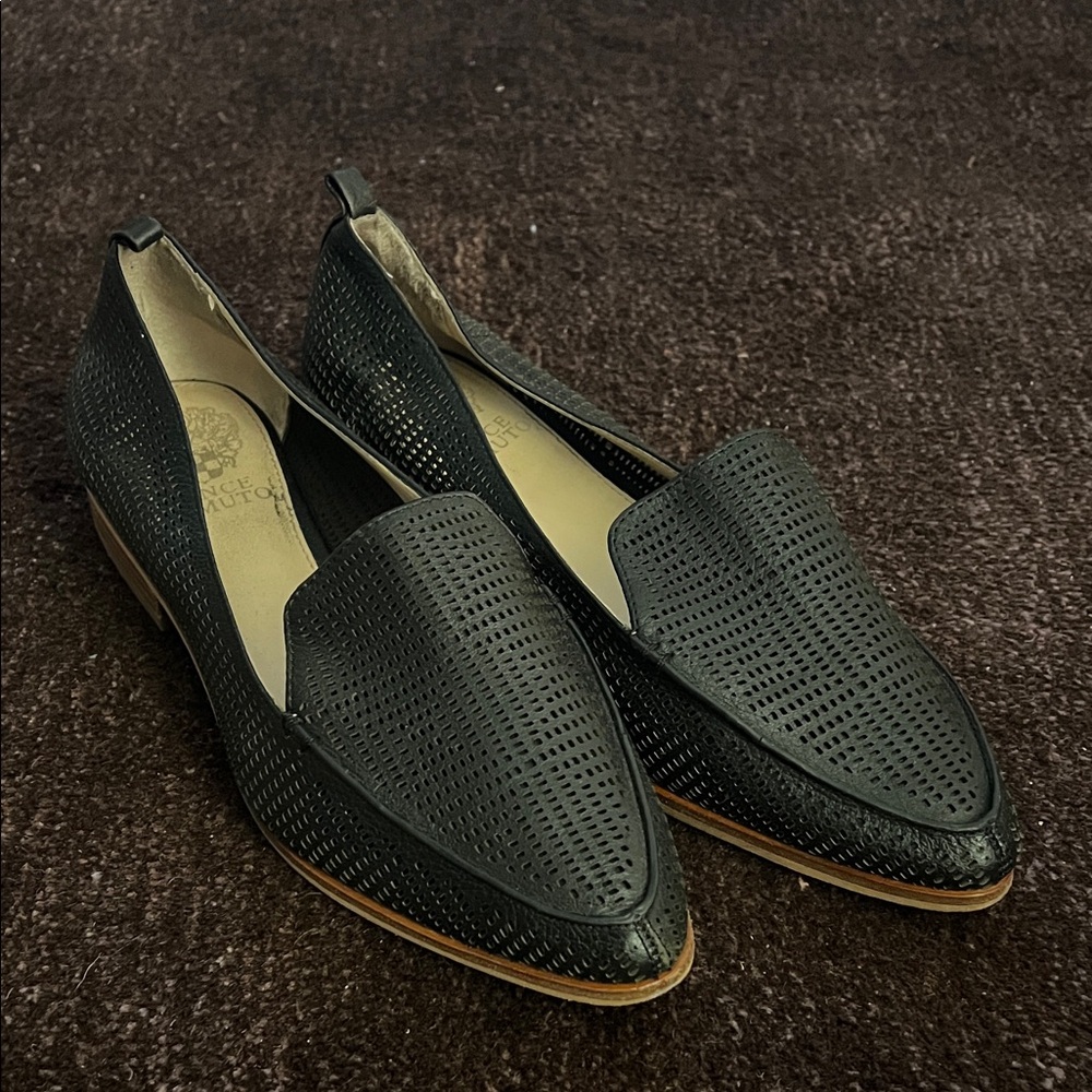 Vince Camuto Black Loafers for Women